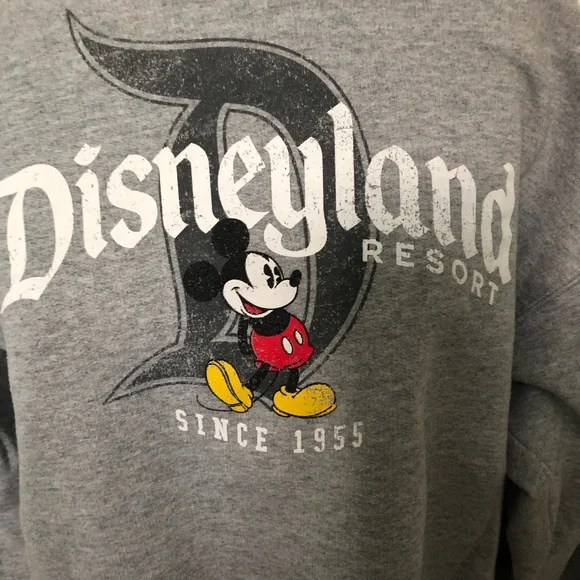 Disneyland Resort Gray Sweatshirt - Picture 4 of 5